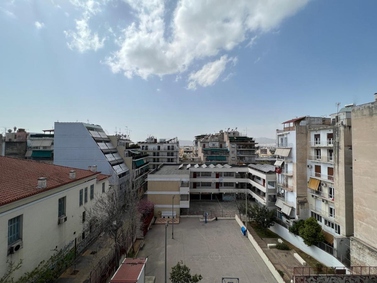 Chiou Spacious 90Sqm Apt In Atenas Exterior foto