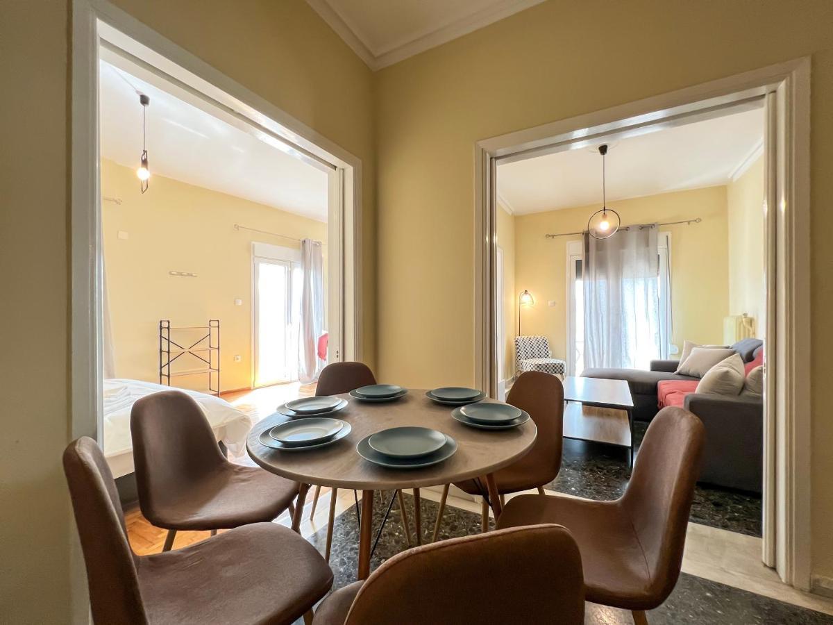 Chiou Spacious 90Sqm Apt In Atenas Exterior foto